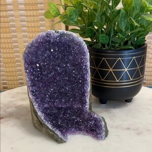 Stunning Purple Amethyst Geode Crystal